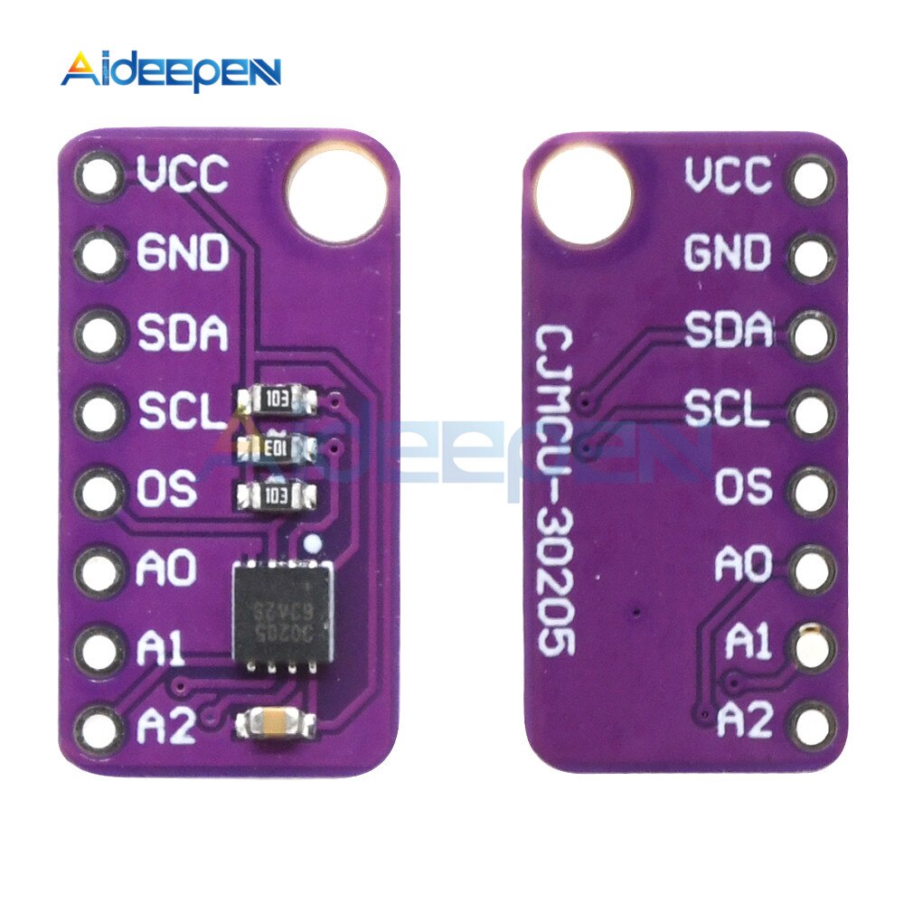 เซนเซอร์อุณหภูมิร่างกายมนุษย์ Max30205Mta I2C Max30205