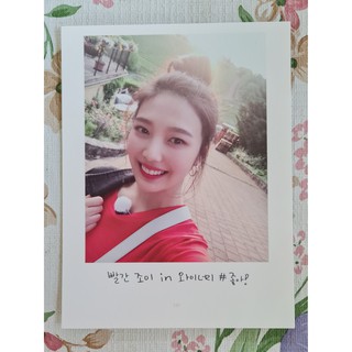 [แท้/แบ่งขาย/4 หน้า 100] หน้าโฟโต้บุ๊ค จอย Joy Red Velvet Selfie Book Photo Book