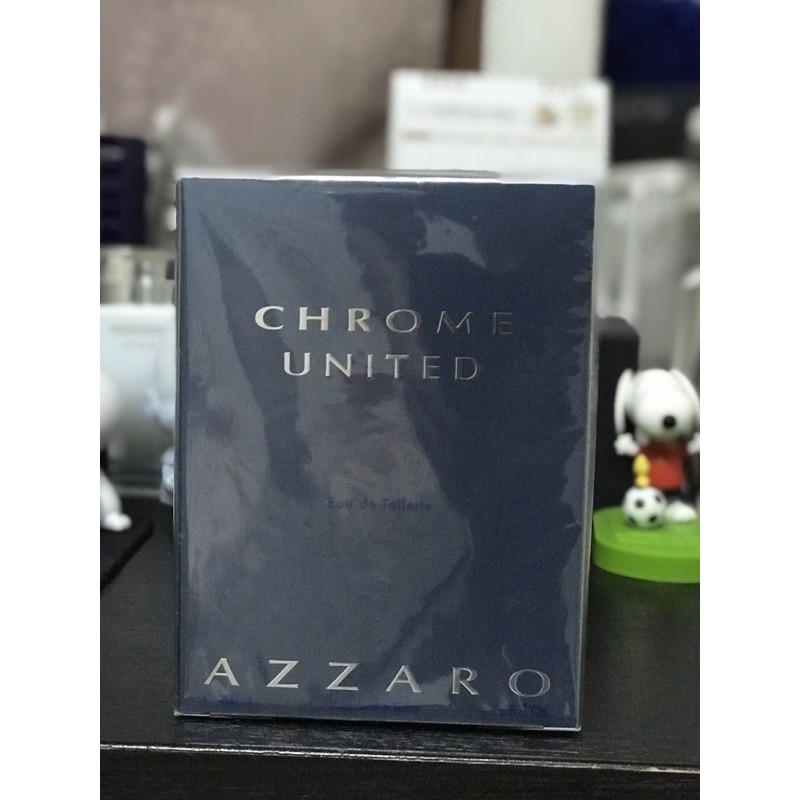 Chrome United, by Azzaro, 200ml/6.8 OZ, Eau De Toilette Spray for Men
