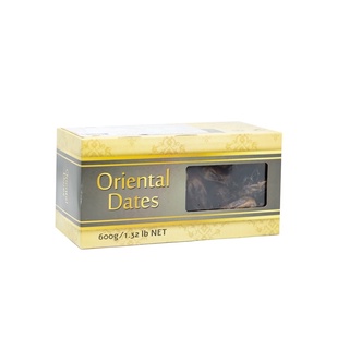 Natures Delight Dried Halawi Dates 600 g เนเจอร์ส ดีไลท์ อินทผลัมแห้ง พันธุ์ฮาลาวี 600 กรัม พร้อมส่ง