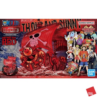 THOUSAND SUNNY  FILM RED ONE PIECE GRAND SHIP COLLECTION COMMEMORATIVE COLOR VER