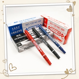 Dinophile ปากกา CD MARKER Permanent สูตรน้ำมัน กันน้ำ สำหรับเขียนซองไปรษณีย์พลาสติก ซองไปรษณีย์