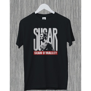 ROUNDคอลูกเรือNeckเสื้อยืด พิมพ์ลาย Sean Sugar OMalley Contour Mixed Martial Arts MMA Fighter Fun Gift สําหรับผู้ชาย-4X