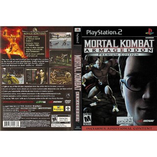 MORTAL KOMBAT ARMAGEDDON PREMIUM EDITION [PS2 US : DVD5 1 Disc]