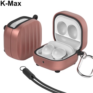 K-Max Galaxy Buds Carrier Case for Buds2/ Buds Pro/ Buds Live [Case+Key-chain+Strap]