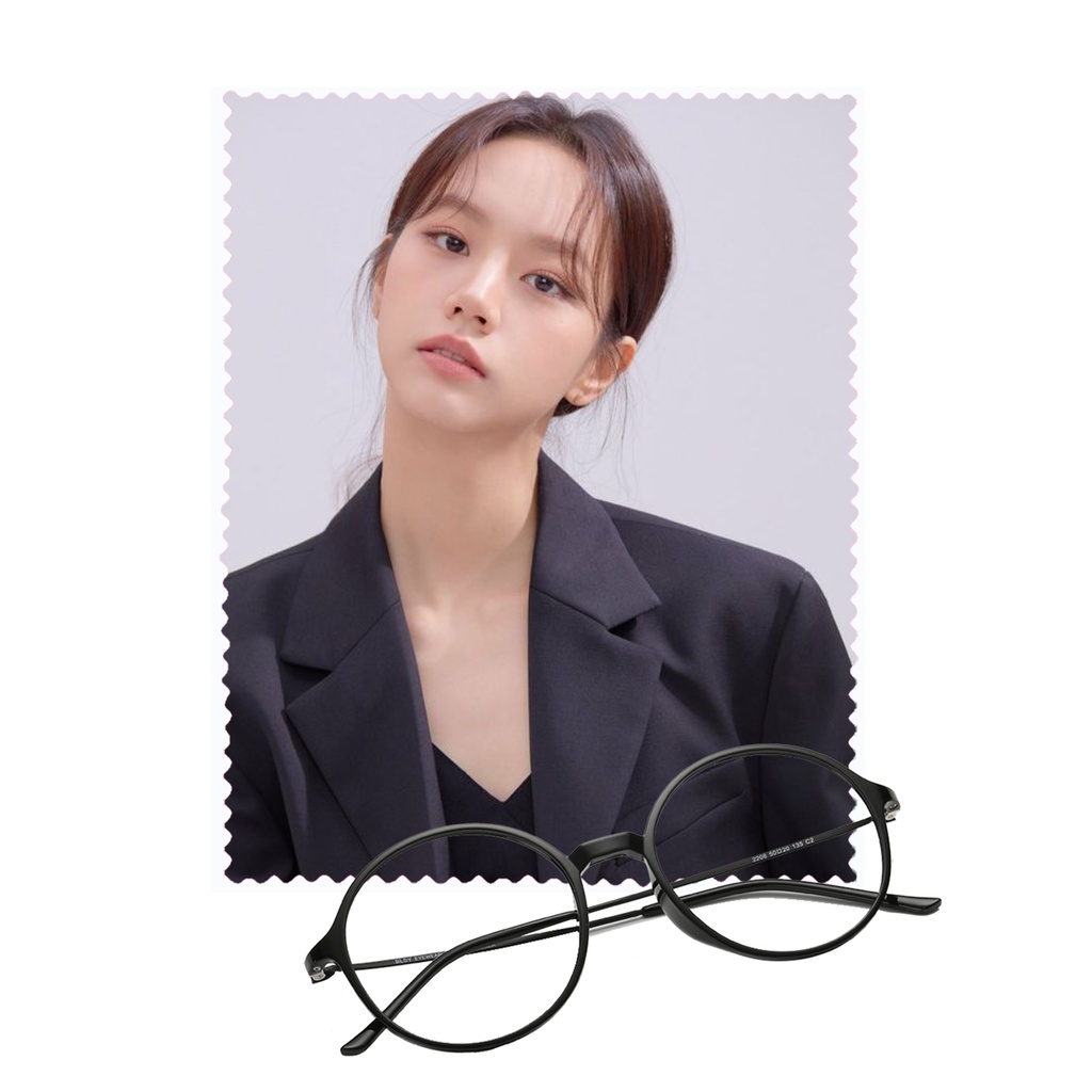 ผ้าเช็ดแว่นตา เช็ดเลนส์ ผ้าไมโครไฟเบอร์ นักแสดงเกาหลี ฮเยริ Hyeri