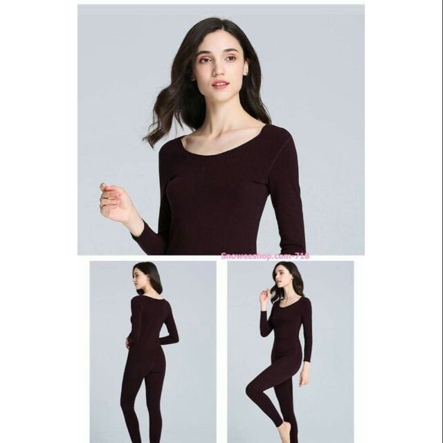 ชุด HEATTECH กันหนาวผู้ชายและผู้หญิงใส่ติดลบ