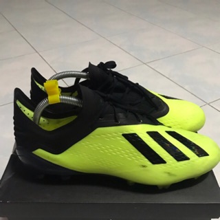 ขายรองเท้าสตั๊ก ADIDAS X18.1FG TOP size 257 JP UK 9 | Shopee Thailand