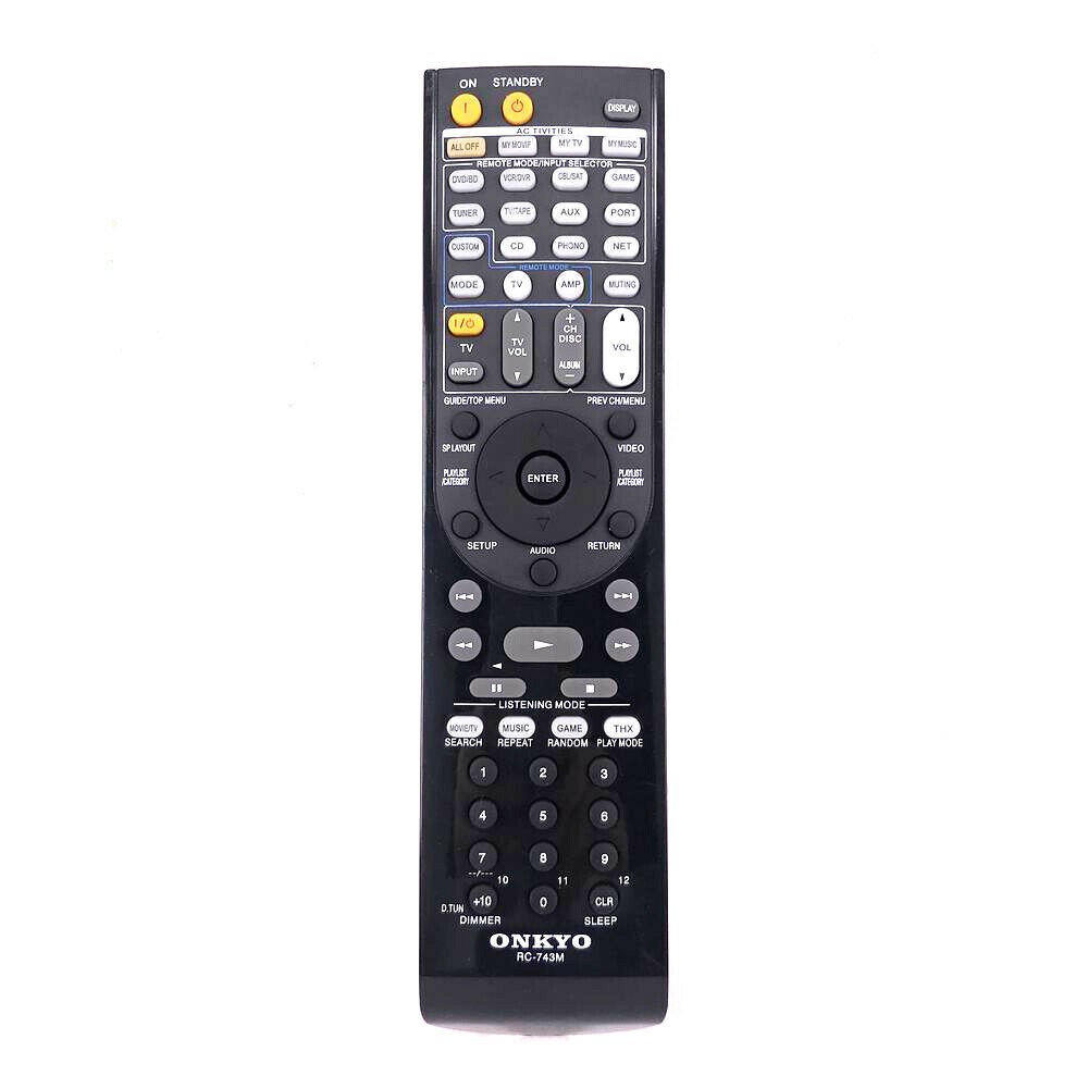 ใหม่ RC-743M สําหรับ ONKYO Audio Video Receiver AV รีโมทคอนโทรล RC-799M RC-736M