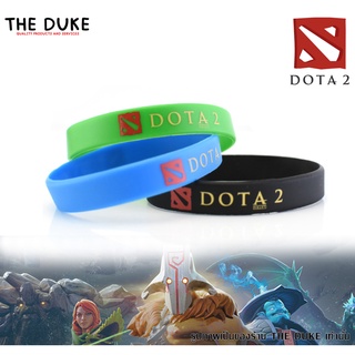 Dota 2 สายรัดข้อมือ (Wristband) ริสแบนด์ โดต้าทู ดอทเอสอง ดอท สายรัดข้อมือแฟชั่น