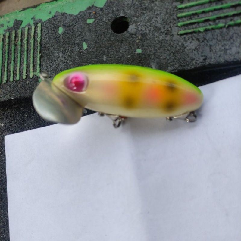 Arbogast jitter bug tune โดย megabass เหยื่อน้ําด้านบน