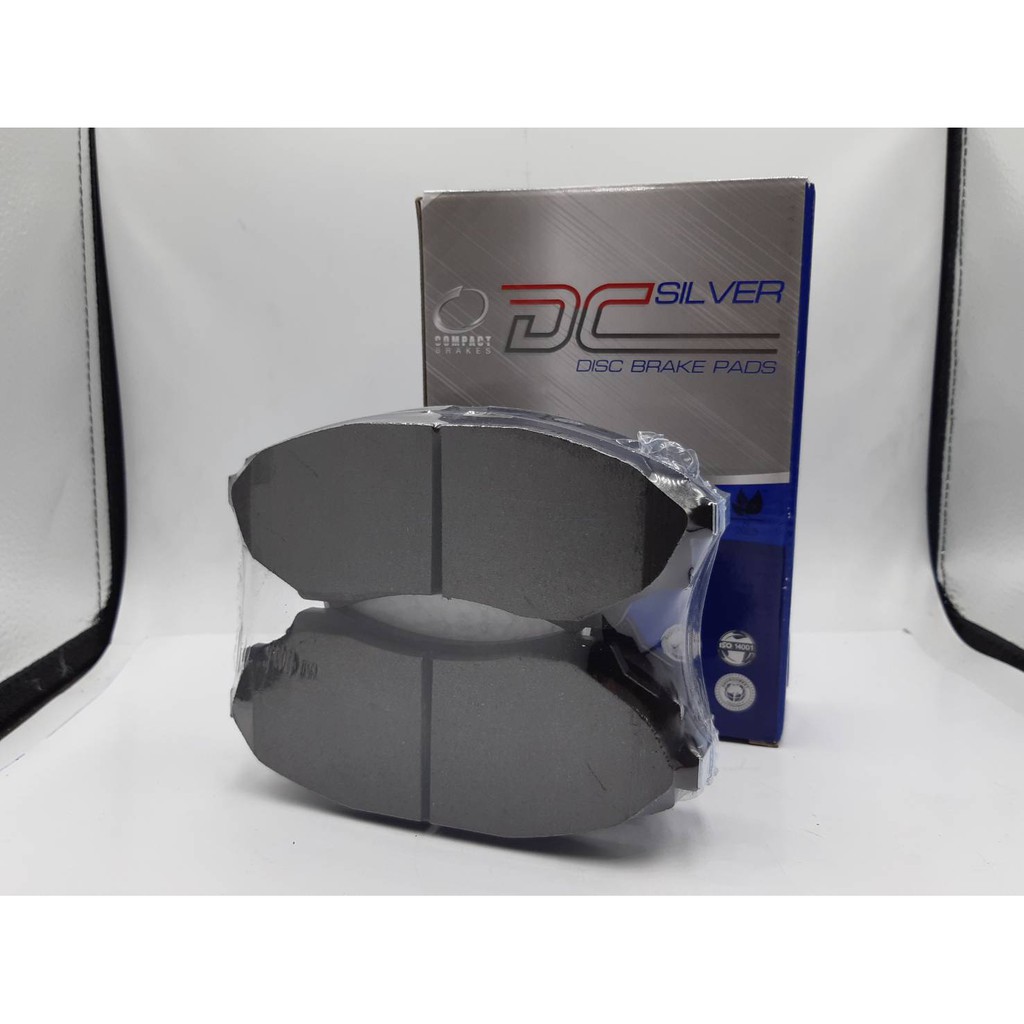Compact Brakes DCC-558 ผ้าเบรคหน้าสำหรับ FORD RANGER 2.5 , 3.0 2WD / 4WD ปี 2006 – 2009 / FORD EVEREST 2WD /4WD ปี 2004