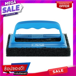 แปรงใยขัดพื้น/ผนัง POLY-BRITE ULTRA สีฟ้า แปรงทำความสะอาด FLOOR/WALL SCOURING PAD WITH HANDLE POLY-BRITE ULTRA BLUE อุปก