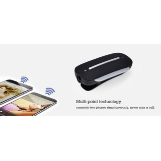 HEADSET BLUETOOTH (ตัวรับสัญญาณหูฟังบลูทูธ) AVANTREE STEREO CLIPPER PRO [BTHS-AS7L-BGY]