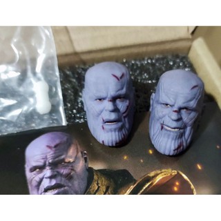 หัว ธานอส gogotoy ใส่กับ shf thanos ( 2 หัว )