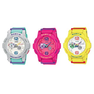 นาฬิกา คาสิโอ Casio Baby-G ซีรีย์ BGA-180 รุ่น BGA-180-3B, BGA-180-4B3, BGA-180-9B  ของแท้ รับประกัน1ปี