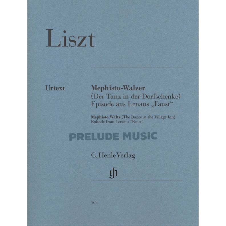 Liszt Mephisto Waltz HN763(G.Henle)