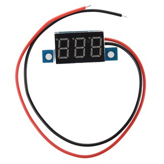 Mini Digital Voltmeter LED Voltage Display Panel Meter 3.3-30V Green LED