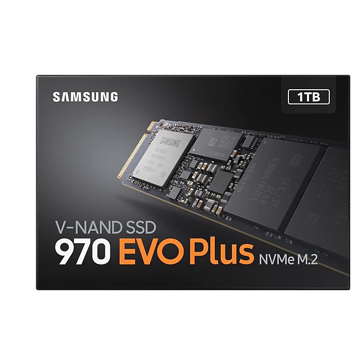 1TB SSD SAMSUNG 970 EVO PLUS PCIe/NVMe M.2 2280 (MZ-V7S1T0BW) (รับประกัน5ปี)