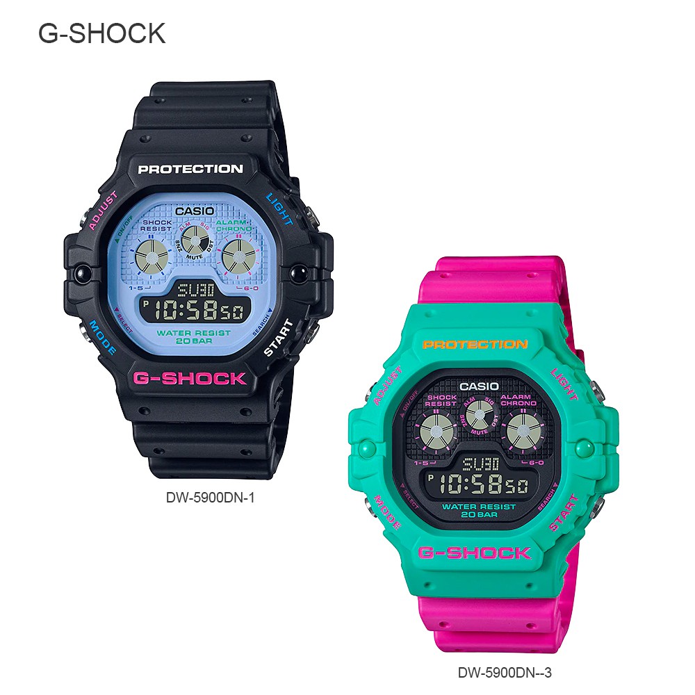 นาฬิกาข้อมือ Casio G-shock Digital รุ่น DW-5900 DW-5900DN DW-5900DN-1 DW-5900DN-3