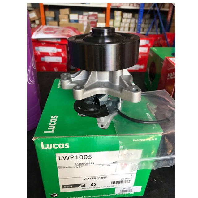🔥ลดเพิ่ม 25 บาทใส่โค้ด WEE752XS🔥 ปั้มน้ำ Toyota Altis 1.6/1.8 ปี2008-2011 เครื่อง 1ZZ 3ZZ [LWP1005]