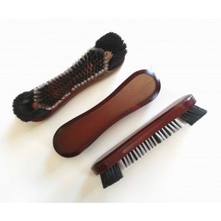 แปรงทำความสะอาดผ้าสักหลาด โต๊ะพูล GR8 Billiards Brush Deluxe - Brown