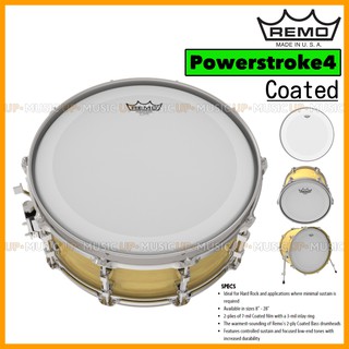 🥁หนังกลอง Powerstroke4 Coated by REMO USA💯