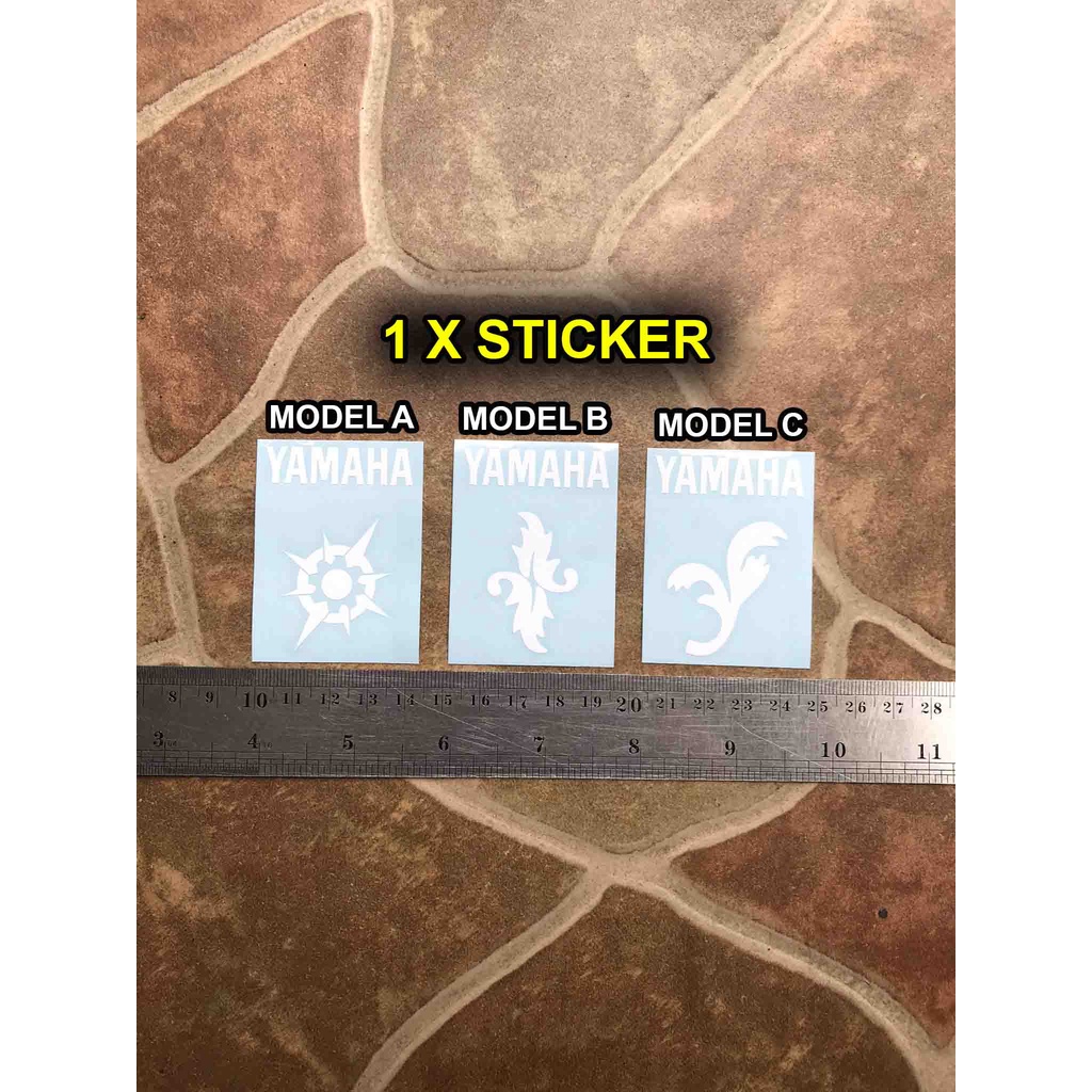 Yamaha Acoustic Guitar Sticker Sticker Headstock Series Cpx Apx CF Fs Fg Fx Fsx Acoustic Series Decal ไม่ใช่ไนลอนคลาสสิกกีตาร์เบสไฟฟ้า