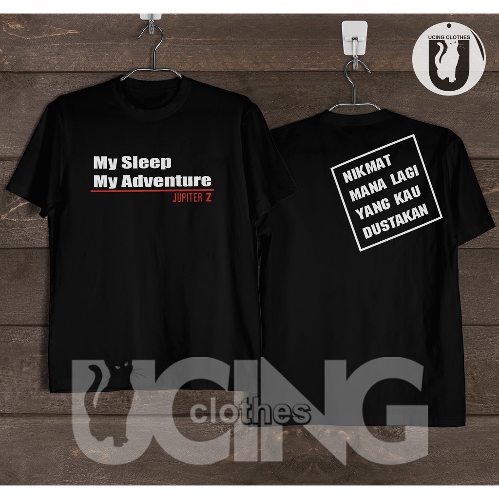Jupiter Z My Sleep My Adventure T-Shirt เสื้อยืดยานยนต์