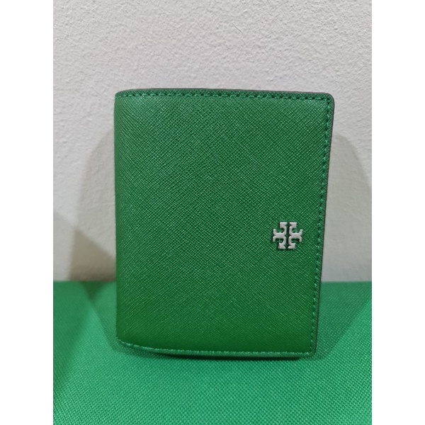 new Tory Burch Emerso mini wallet สีเขียว ของแท้ 💯 ขายเทค่ะ