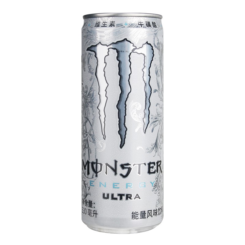 🔥พร้อมส่ง🔥Monster energy(สีขาว 0%sugar) Energy drink เครื่องดื่มชูกำลัง หวังอี้ป๋อ