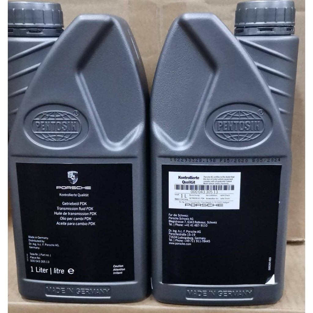 ของเหลวเกียร์ปอร์เช่ 00004330513 1Liter PORSCHE CARRERA 911 BOXSTER 987 CAYMAN 981 MACAN