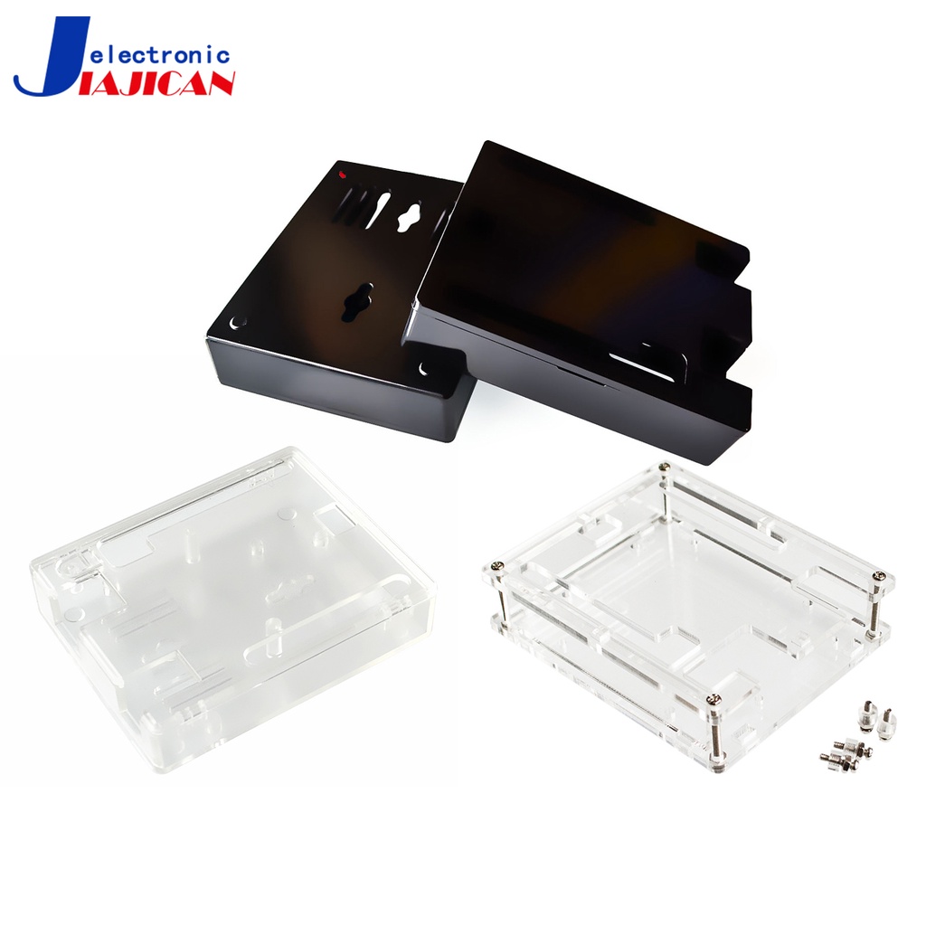 UNO R3 Development Board Enclosure การเรียนรู้กล่องพัฒนาบอร์ดอะคริลิค / ABS Enclosure