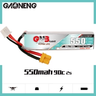 [แบตเตอรี่ 2เซล] GNB LiPo Battery 2s 300mah - 3500mah XT30 PH2.0 GNB27 HV แบตเตอรี่ (สอบถามสต๊อคก่อนสั่งค่ะ)