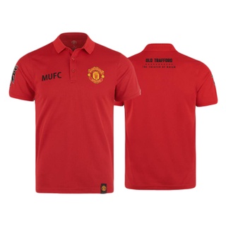 เช็คสินค้าก่อนสั่่งซื้อ !!!!!  เสื้อโปโล แมนยู MUFC-008 (RED) สีแดง