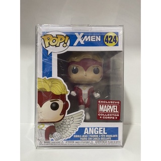 Funko Pop Angel X-Men Marvel Collector Coprs  Exclusive 424