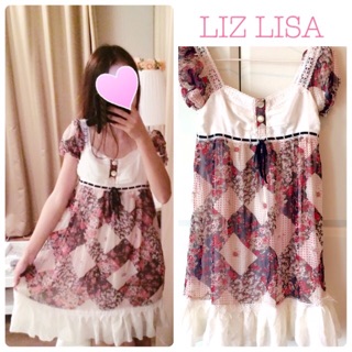 LIZ LISA ❤️ Kawaii flower dot one piece