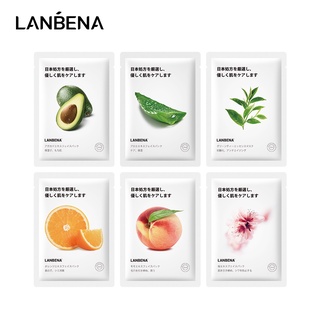 แท้100%LANBENA มาส์กหน้าผลไม้ Moisturizer Plant Facial Serum Skin Care Essence Whitening Anti Aging