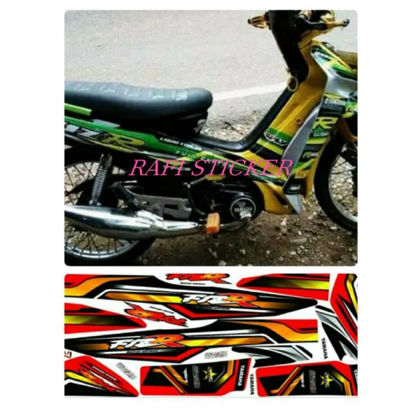 F1ZR STRIPING VARIATIONS / YAMAHA F1ZR MOTORCYCLE STRIPING VARIATIONS