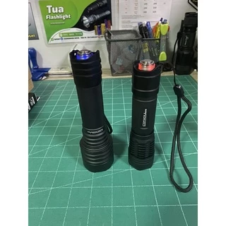 ชุดสวิทช์ท้าย+ปุ่มกดสแตนเลส+บูชพลาสติก20.5มม. สำหรับ Convoy M21A M21B M21C M26C L21A S12 S16 และรุ่นอื่นๆ