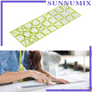 [Sunnimix] ไม้บรรทัดแม่แบบควิลท์สําหรับไม้บรรทัดตัด Diy