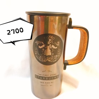 Starbucks Pike Place Stainless Coffee Tumbler, 12oz