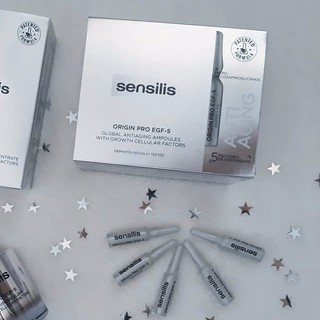 [เก็บ code ลดเพิ่ม 20%]พร้อมส่งในไทย📦Sensilis Origin PRO EGF-5 (เเบ่งขายเป็น AMPOULES)ใช้ได้ 3-5 ครั้ง ต่อหลอด