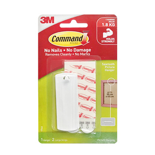 ถูกที่สุด✅  3M COMMAND ตะขอแขวนกรอบรูปแบบมีสายลวด รุ่น 70071247665 สีขาว Door Hardware &amp; Accessories