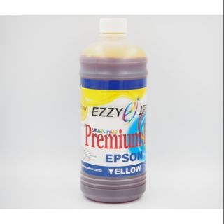 Ezzy-jet Epson Inkjet Premium Ink หมึกเติมอิงค์เจ็ท เอปสัน ขนาด 1,000 ml. ( Yellow - สีเหลือง)