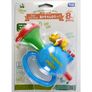 TAKARA TOMY Dear Little Hands Baby trumpet Winnie the Pooh_ของเล่นเด็ก อายุ 8 เดือนขึ้นไป