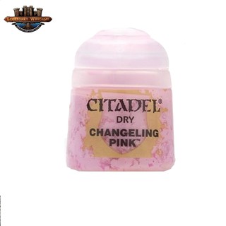 [พร้อมส่ง] Citadel : DRY: CHANGELING PINK (12ML) สีอะคริลิคสำหรับทาโมเดล