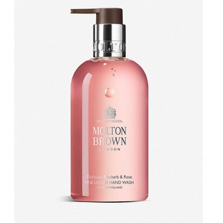 สบู่เหลวล้างมือ MOLTON BROWN Delicious Rhubarb &amp; Rose Liquid Hand Wash 300ml