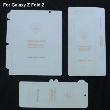 Samsung Galaxy Z Fold 1 2 3 4 5 6 7 W20 W21 Flip 5G 9H ฟิล์มไฮโดรเจลใส Curve Full Screen Protector ก