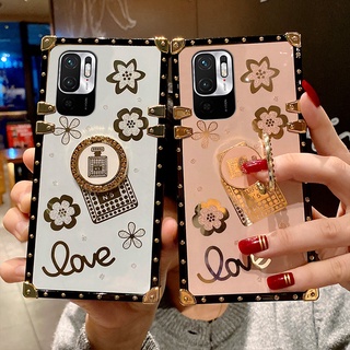 เคส Xiaomi Redmi 9 9A 9C 9T note8 note9 note10 note9s เคสโทรศัพท์ ทรงสี่เหลี่ยม ขวดน้ําหอม แฟชั่น หรูหรา